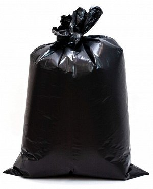Мусорный мешок (мешок для мусора) 340+240/760/15 мкм на 60 л, полиэтиленовый (30 шт.)