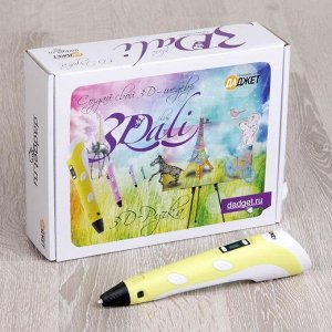 3D-ручка 3Dali Plus Yellow KIT