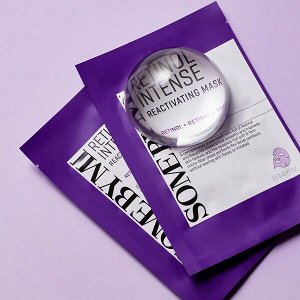 Антивозрастная тканевая маска с ретинолом и бакучиолом Some By Mi Retinol Intense Reactivating Mask, 22гр