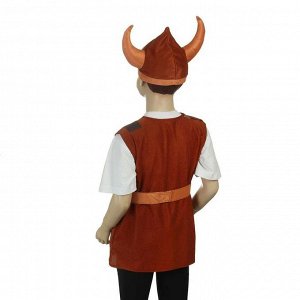 Карнавальный костюм "Викинг", 5-7 лет, рост 122-134 см