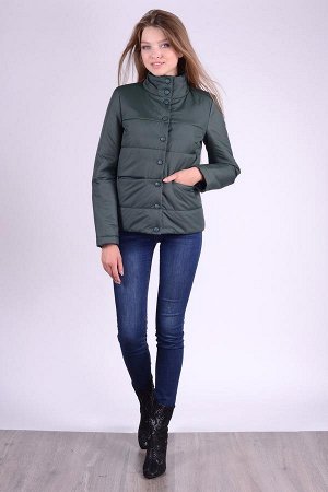 Куртка женская - Арт: 63384 зеленый