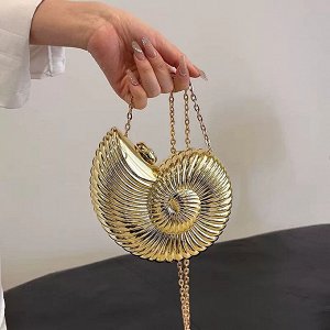 Сумка мини женская, ракушка