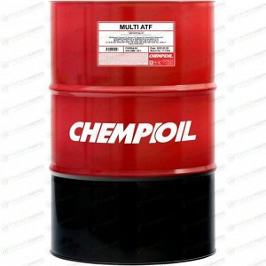 Масло трансмиссионное Chempioil Multi ATF, синтетическое, JWS 3309, для АКПП, 60л, арт. CH8904-60