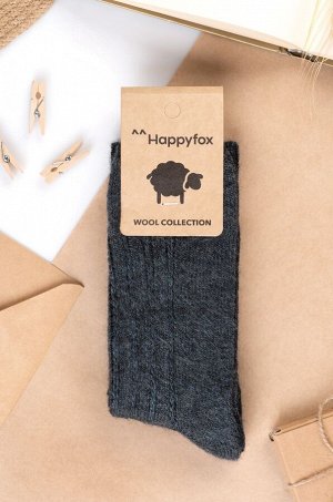 Мужские шерстяные носки Happyfox
