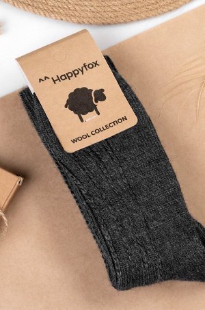 Мужские шерстяные носки Happyfox