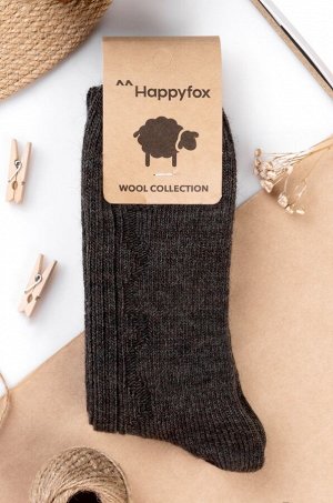 Мужские шерстяные носки Happyfox