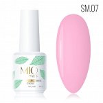 №7 Камуфлирующая цветная база для маникюра/гель-лака Mio nails, коллекция SUMMER, 15 мл