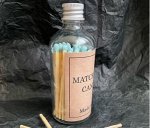 Декоративные спички для свечей во флаконе, 45 шт