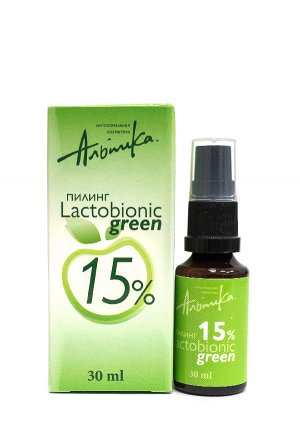 GREEN 15% Пилинг Lactobionic 30мл АЛЬПИКА