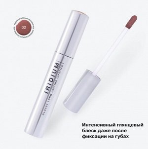 Influence Beauty Глянцевая стойкая помада "Iridium" тон 02 холодный пепельно-розовый NEW 2024