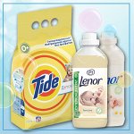 TIDE порошок для детской кожи+LENOR детский