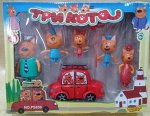Набор &quot;Три кота с машинкой&quot;