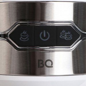 Кофеварка BQ CM3001, рожковая, 1450 Вт, 1 л, бело-серебристая