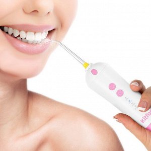 Ирригатор для полости рта КТ-2957-1 бело-розовый