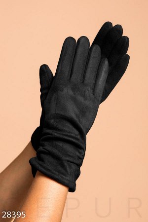 Мягкие демисезонные перчатки