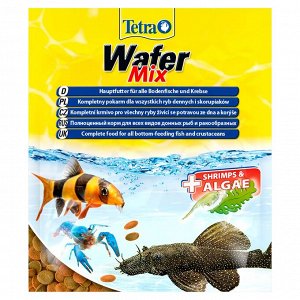 TetraWaferMix корм-чипсы для всех донных рыб 15 г (sachet)