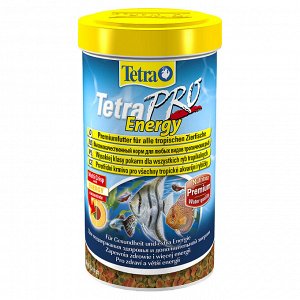 TetraPro Energy Crisps корм-чипсы для всех видов рыб для дополнительной энергии 500 мл