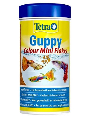 TetraGuppy Colour корм для гуппи для улучшения окраса 250 мл