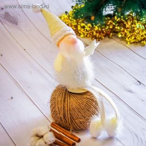 Мягкая фигурка "Дед Мороз" волшебник 7*22 см