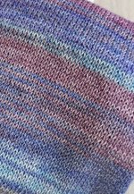 Пряжа для вязания 100 гр,Summer socks (летние носки) 45% меринос 35% хлопок 13% полиамид 7% эластан 460м/100г Голубой микс