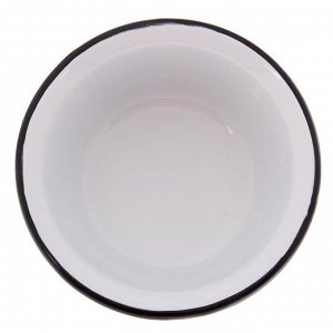 Миска эмалированная, 800 мл, d=17 см, h=6,5 см, рисунок МИКС