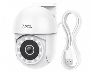 IP-камера Hoco D2 outdoor PTZ HD camera белая (наружного наблюдения)