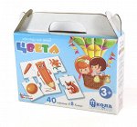 Пазл-игра для детей &quot;Цвета&quot; 40 эл