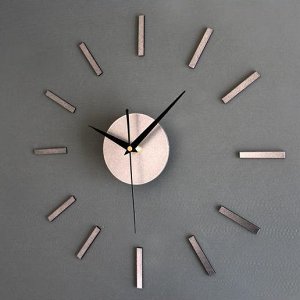 Настенные часы зеркальные Минимализм 40 см