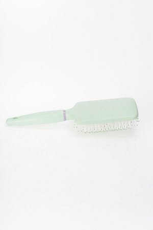 Щетка массажная для укладки волос на подушке с нейлоновым штифтом Dewal Beauty DBMM6 Мятное мороженое