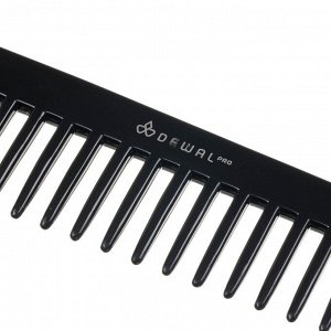 Расческа гребень для укладки волос редкозубая Dewal Beauty СО 6021 18 см
