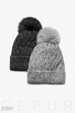 Утепленная зимняя шапка