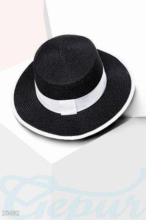 Классическая соломенная шляпа