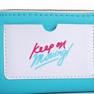 Кошелёк Keep on moving, картхолдер,12x9.5x2 см