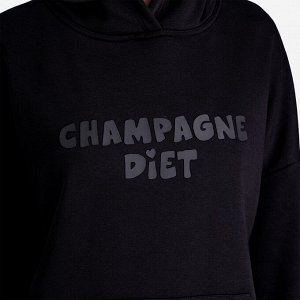 Худи Черный
Женская куртка-худи (принт "Champagne Diet").
Материал:
French terry б/н - футер 3-х нитка без начеса. Один из самых плотных разновидностей футера. Тёплый, приятный на ощупь материал с гла