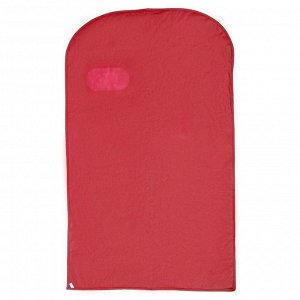 Чехол для одежды спанбонд, с окном 60х100 см, цвет бордо