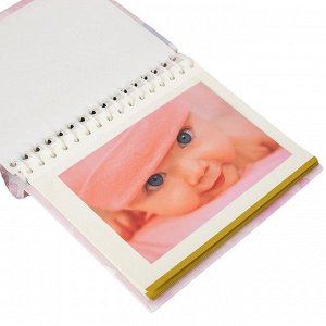 Подарочный набор "Доченька, ты наше счастье": фотоальбом на 10 магнитных листов и кармашек для хранения на лентах на 2 отделения