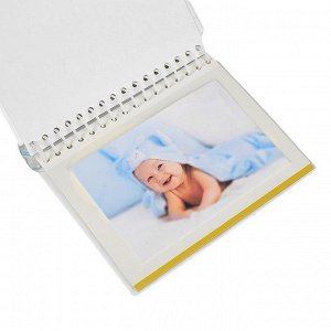 Подарочный набор "Селфи с нашим малышом": фотоальбом на 10 магнитных листов и кармашек для хранения на лентах на 2 отделения