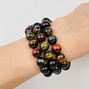 Бусины для рукоделия из Тигрового,Соколиного и Бычьего глаза