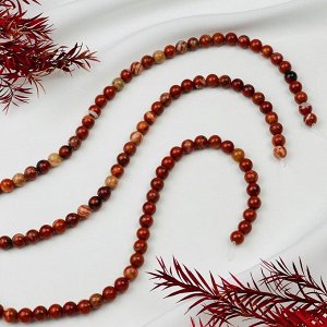 Бусины для украшений из кирпичной Яшмы