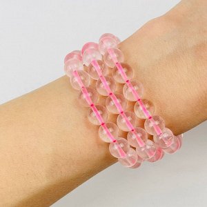 Бусины для рукоделия из Розового кварца