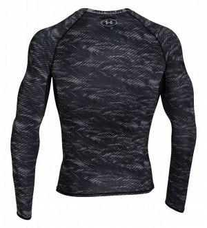 Рашгард Under Armour Compression Longsleeve Shirt (1258896-005) черный