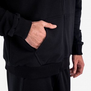 Костюм Черный
Мужская куртка на молнии, с капюшоном и карманом "кенгуру" (термо "CLASSIC WEAR CLUB").
Мужские брюки с ц/к поясом и карманом в шве (термо "CLASSIC WEAR CLUB").
Материал:
French terry б/