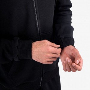 Костюм Черный
Мужская куртка на молнии, с капюшоном и карманом "кенгуру" (термо "CLASSIC WEAR CLUB").
Мужские брюки с ц/к поясом и карманом в шве (термо "CLASSIC WEAR CLUB").
Материал:
French terry б/