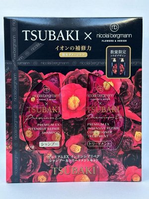 Shiseido Tsubaki Premium EX Intensive Repair набор шампунь+кондиционер, из Японии.