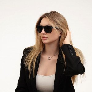 Очки солнцезащитные OneSun, uv 400, дужка 13.8 см, ширина 14.5 см, линза 4.3x5.5 см, флекс