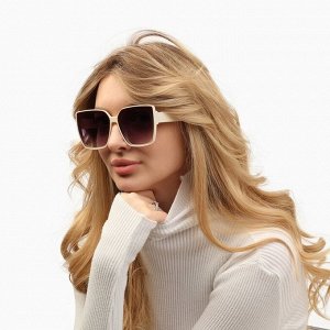 Очки солнцезащитные женские OneSun, uv 400, дужка 14.5 см, ширина 14 см, линза 5.4x6 см