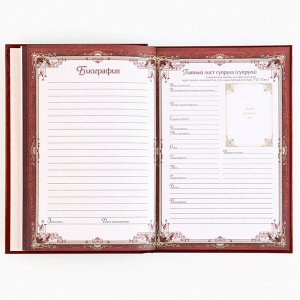 Родословная книга новогодняя «Каждый день» 17x2x23.7 см
