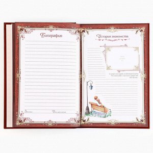 Родословная книга новогодняя «Каждый день» 17x2x23.7 см