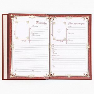 Родословная книга новогодняя «Каждый день» 17x2x23.7 см