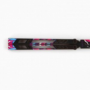 Сувенирное оружие нож-бабочка «Молнии», 20 см